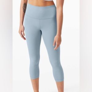 Lululemon leggings blue chambray 23’